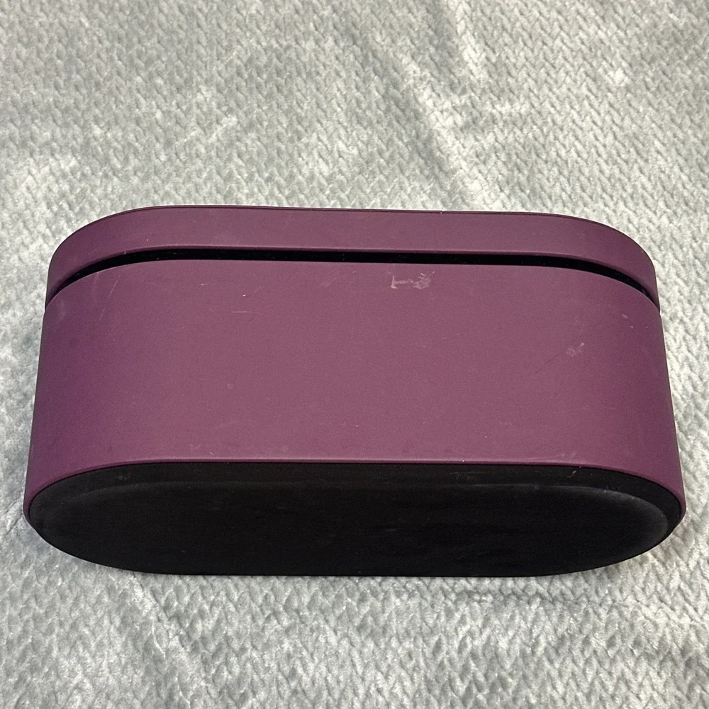Dyson Airwrap Styler Faux Leather Large Storage Hard Box Purple Case‎ Only